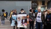 Family members of Mafia victims take part in a demonstration organized by Libera on the occasion of the National Day of Remembrance and Commitment to Remembering the Victims of the Mafia on March 21, 2023, in Milan, Italy.