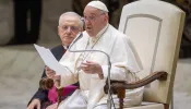 Pope Francis continued a series of lessons on the Holy Spirit during his weekly meeting with the public in the Vatican's Paul VI Hall on Aug. 21, 2024.